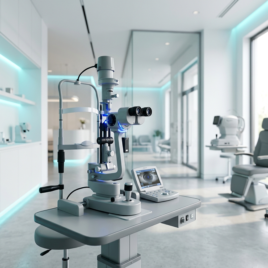 Modern Eye Examination Equipment at The Eye Zone